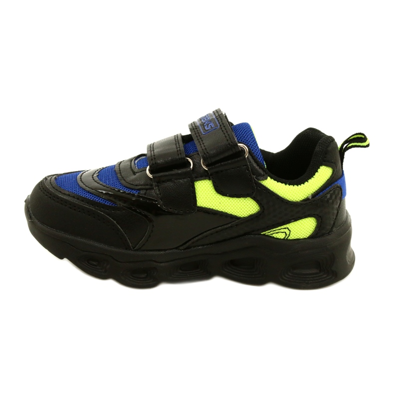 ADI Sports Shoes LED hehkuva tarranauha News 22DZ32-4836 Royal musta sininen vihreä 1