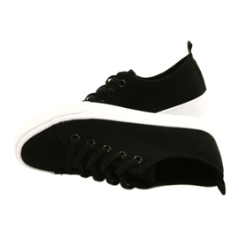 Lasten musta sidottu klassinen Atletico WY20761 lenkkarit 4