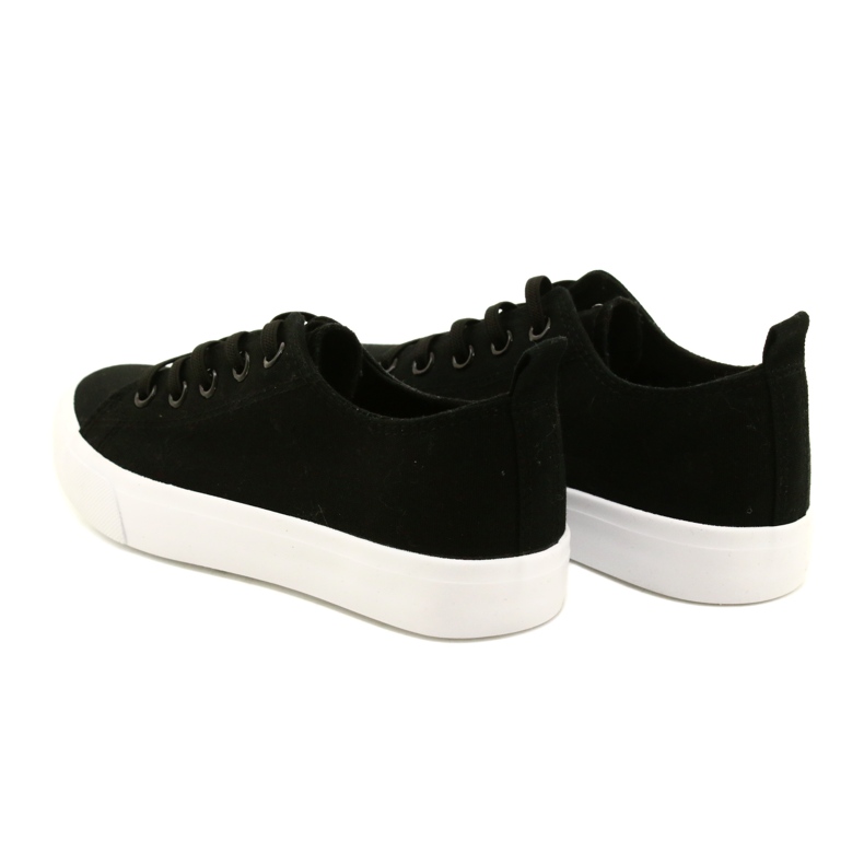 Lasten musta sidottu klassinen Atletico WY20761 lenkkarit 5