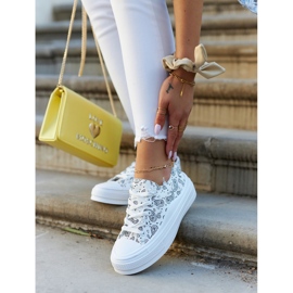 PM1 Naisten tennarit, valkoiset Humphrey valkoinen musta 1