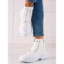 Sabatina Alkuperäiset korkeat lenkkarit valkoinen 1