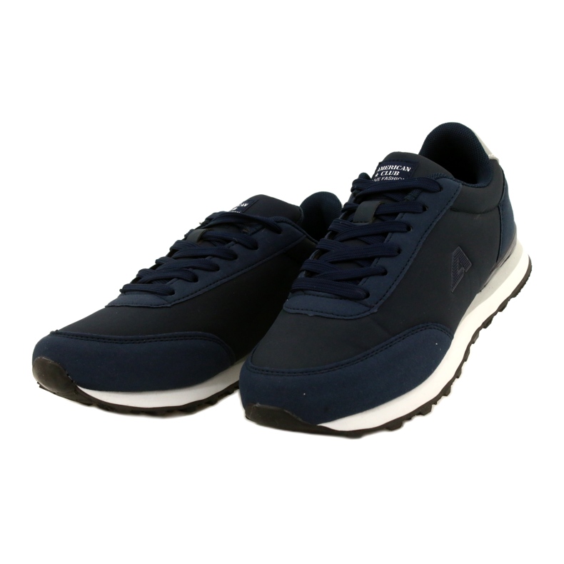 Naisten urheilukengät EVA-pohjalla American Club HA38 laivastonsininen 2