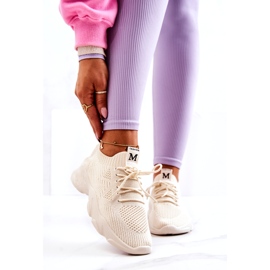 PS1 Urheilukengät Tennarit Kangas Vaalea beige Nolene 2