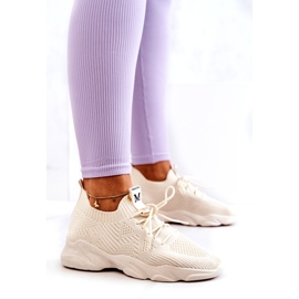 PS1 Urheilukengät Tennarit Kangas Vaalea beige Nolene 4