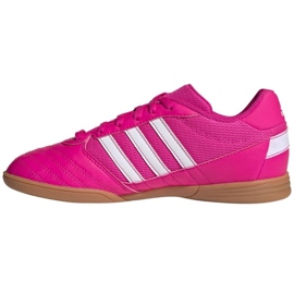Adidas Super Sala Jr G55911 jalkapallokengät ruusuja ja violetteja 1