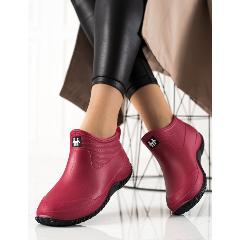 TRENDI Matalat punaiset kalossit punainen 1