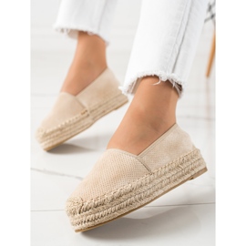 Bestelle Beige espadrillit alustalla 2