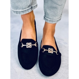 Naisten loaferit Chloe Black musta 1