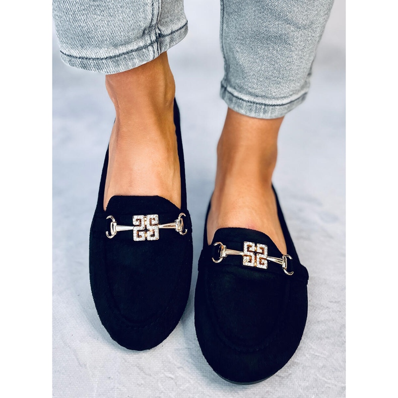 Naisten loaferit Chloe Black musta 1