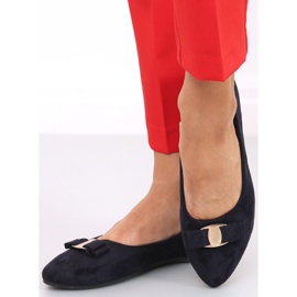 Janya Deep Orchid naisten balerinat laivastonsininen 1