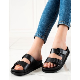 S. BARSKI Mukavat mustat tossut S.BARSKI 2