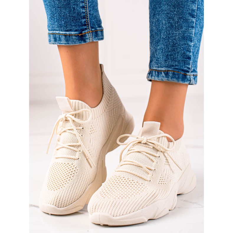 Sweet Shoes Beige urheilukengät 2