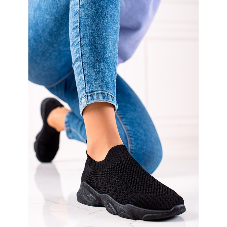 Sweet Shoes Slip-on urheilulenkkarit musta 2