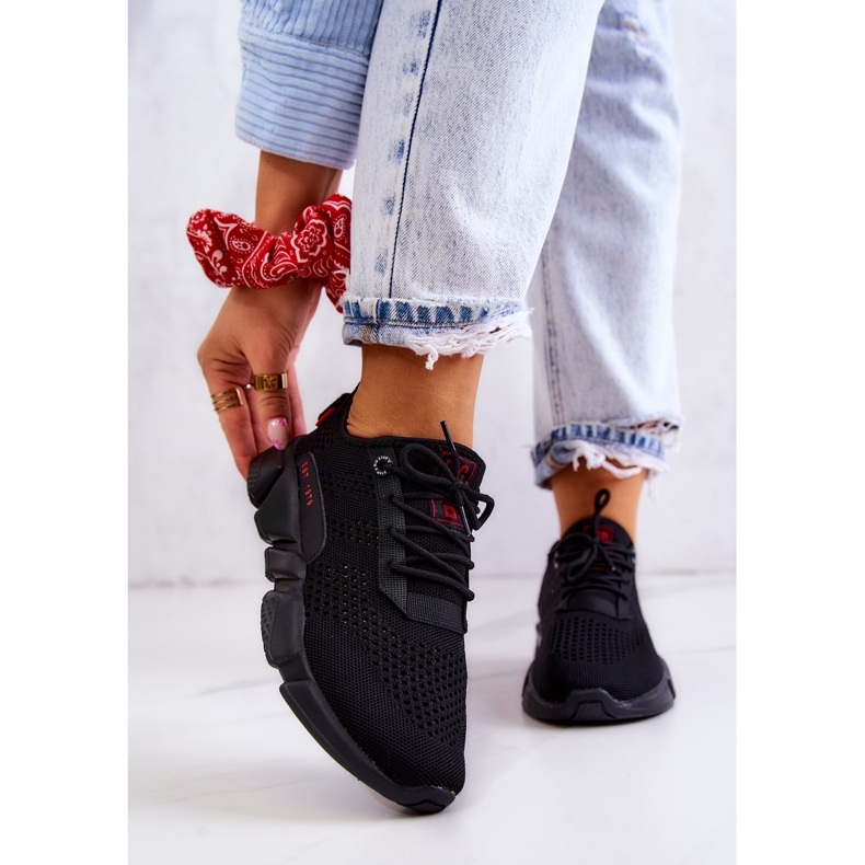 Naisten urheilukengät Memory Foam Big Star JJ274273 Musta 1