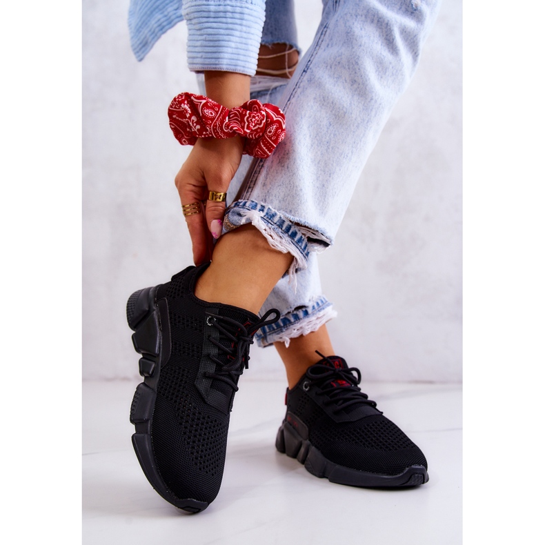 Naisten urheilukengät Memory Foam Big Star JJ274273 Musta 2