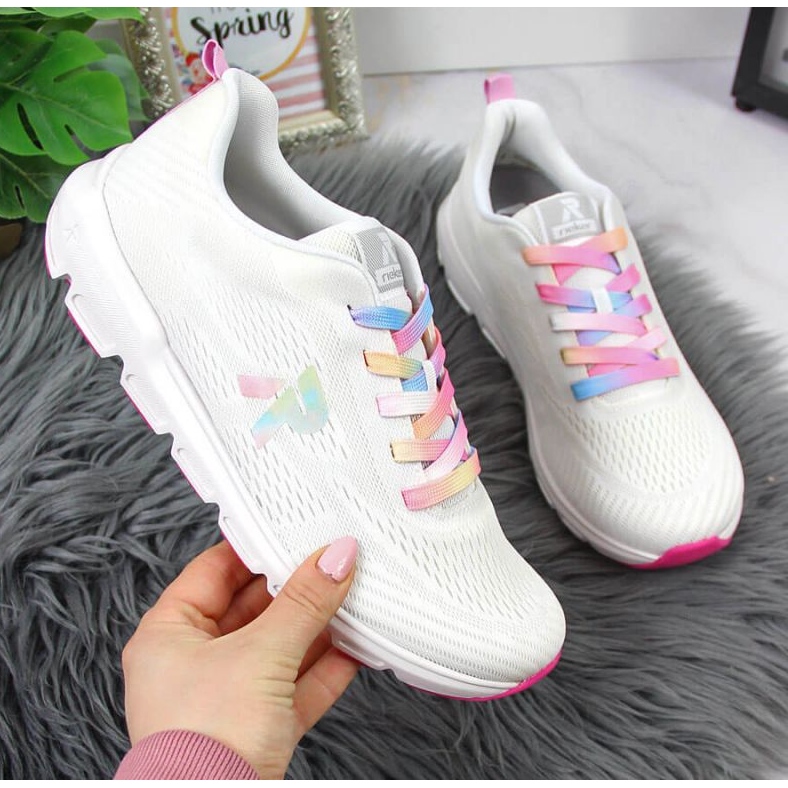 Rieker W RKR523 valkoiset urheilukengät valkoinen 1