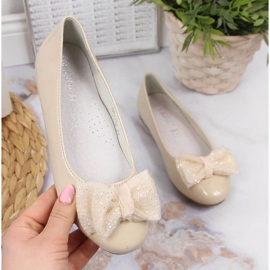 Lakatut balerinat S. Barski Jr. OLI153B beige 1