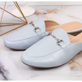 Tossut Vinceza-koristeella W JAN103A sininen 2