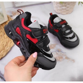 Kengät kiiltävä pohja News Jr EVE348 musta 1