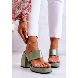 FM1 Lakatut tossut Seattle Green Barissa vihreä 2