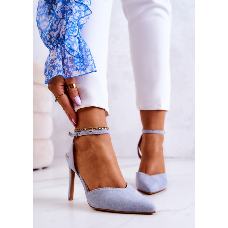 FB2 Mokkakorkokengät soljessa Kharenin sinisessä sininen 1