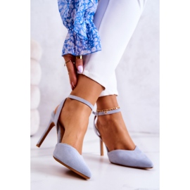 FB2 Mokkakorkokengät soljessa Kharenin sinisessä sininen 2