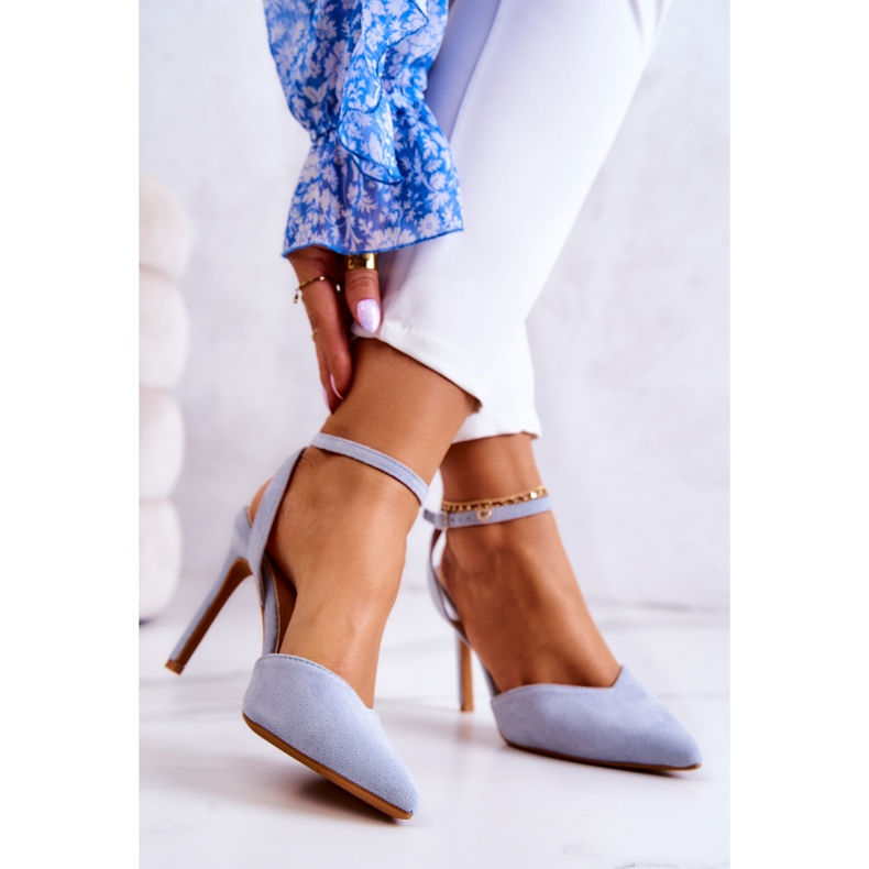 FB2 Mokkakorkokengät soljessa Kharenin sinisessä sininen 2