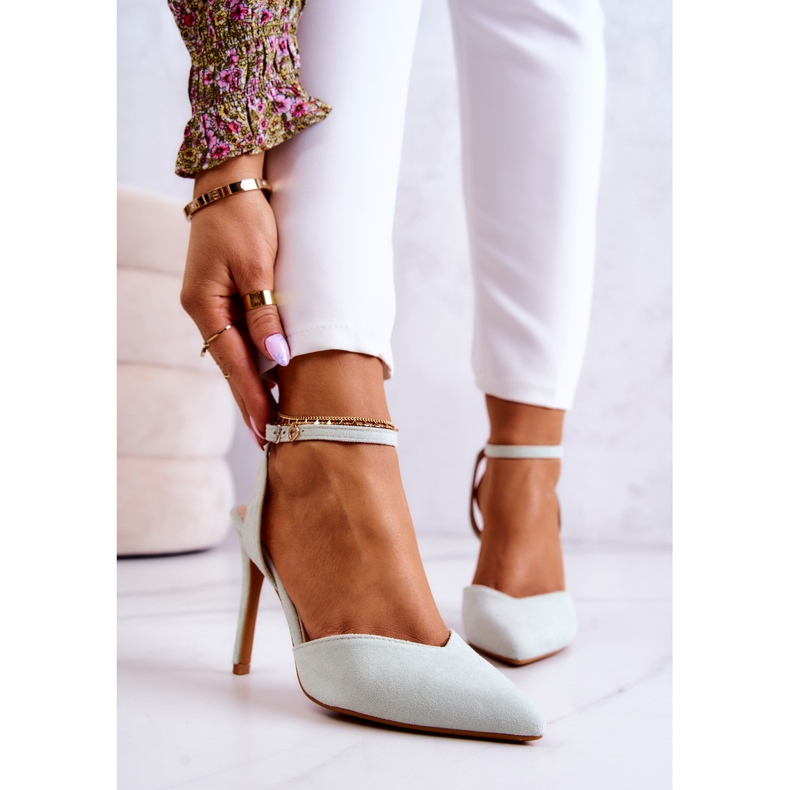 Suede solkikorkokengät Vaaleanvihreä Kharen 1