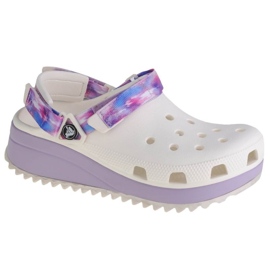 Crocs Classic Hiker Dream Clog W 207772-577 valkoinen violetti 1