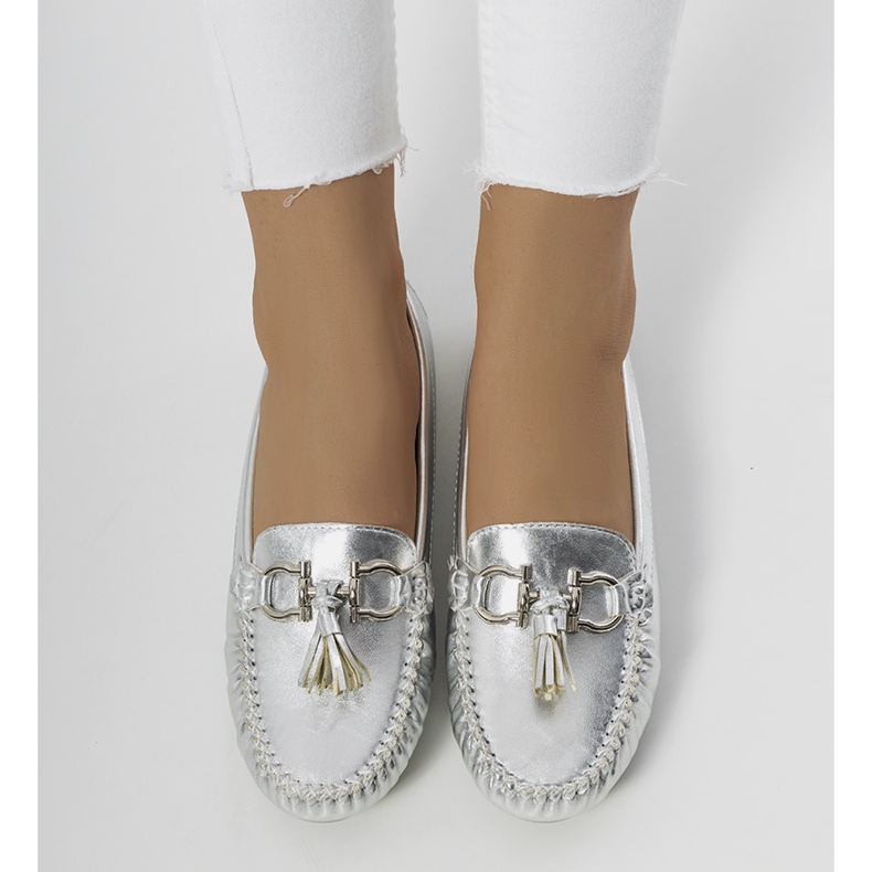 Naisten Taylor-hopeahousut 1