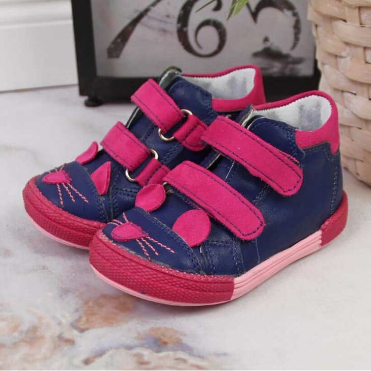 Tarranauhakengät Kornecki Jr 6776 laivastonsininen 2