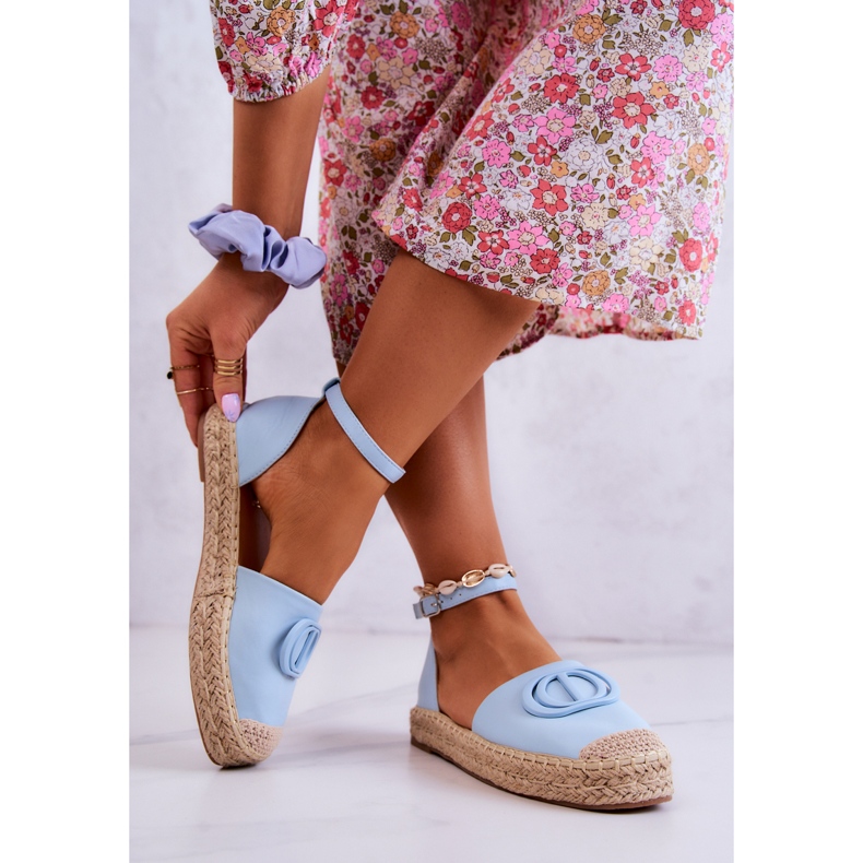 FE1 Espadrillit Blue Nells -koristeella sininen 2