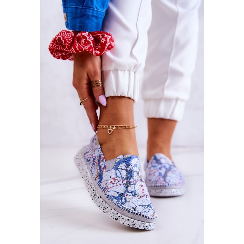 Naisten nahkakengät Maciejka 03512-39 Sininen 1