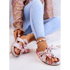 Klassiset tossut kukilla Big Star JJ274703 Vaaleanharmaa monivärinen 2