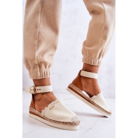 Naisten espadrillit soljella Big Star JJ274886 Vaalea beige 2