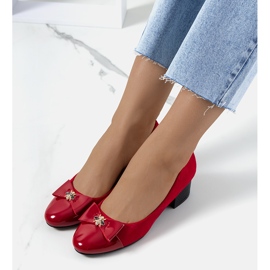 Sharonan naisten punaiset pumput punainen 1