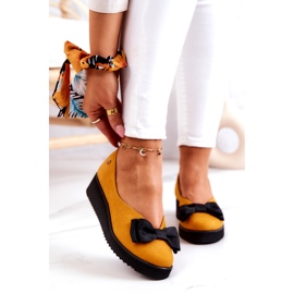 Mokkabaleriinat Maciejka-alustalla 05062-07 Keltainen 1