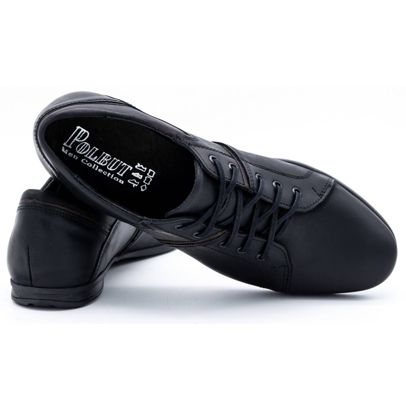 Polbut Mustat miesten kengät C25 4