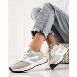 TRENDI Klassiset urheilukengät beige 2