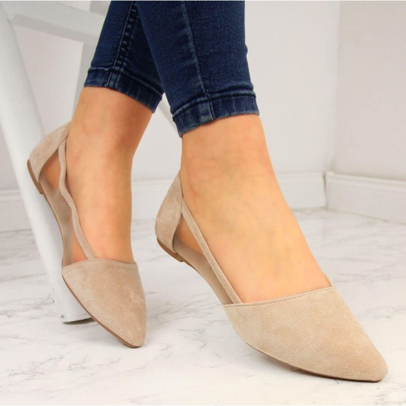 Ballerina Spitz Jezzi W EVE59B beige 2