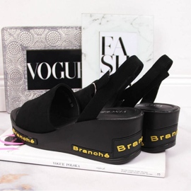 Musta Vinceza W JAN108A kiila sandaalit 2