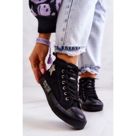 Klassiset korkeat tennarit Big Star JJ274380 musta 2