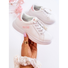 Lasten urheilukengät Big Star JJ374068 Valkoinen ja Pinkki 1