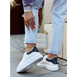 FE1 Klassiset naisten urheilukengät Mustavalkoinen Meleris 2