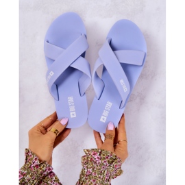 Naisten vaahtomuovitossut Big Star JJ274A521 Vaaleansininen 1