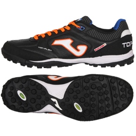 Joma Top Flex 2201 Tf M TOPS2201TF jalkapallokengät musta musta 1