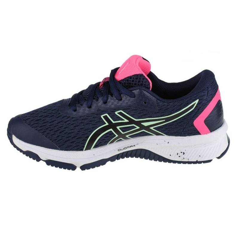 Asics GT-1000 9 Gs Jr 1014A150-400 tummansininen vaaleanpunainen 1