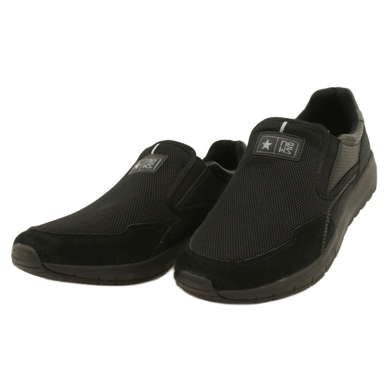 NEWS Tekstiiliurheilukengät Uutiset M 20MN20-2160 musta 2