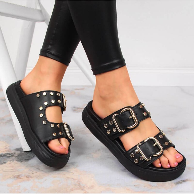 Tossut niiteillä Bugatti JJ253070 W INT1720A musta 1