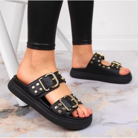 Tossut niiteillä Bugatti JJ253070 W INT1720A musta 2